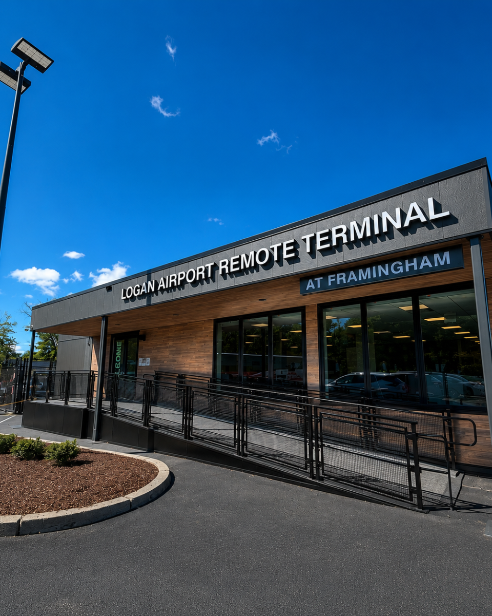 MASSPORT Remote Terminal, construction project in Framingham